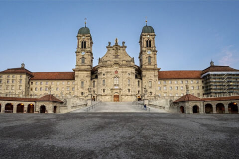 Wartungsarbeiten Kloster Einsiedeln